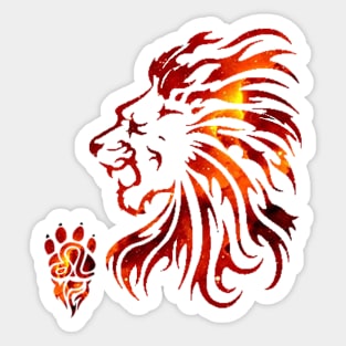 Leo Season Gear Sticker